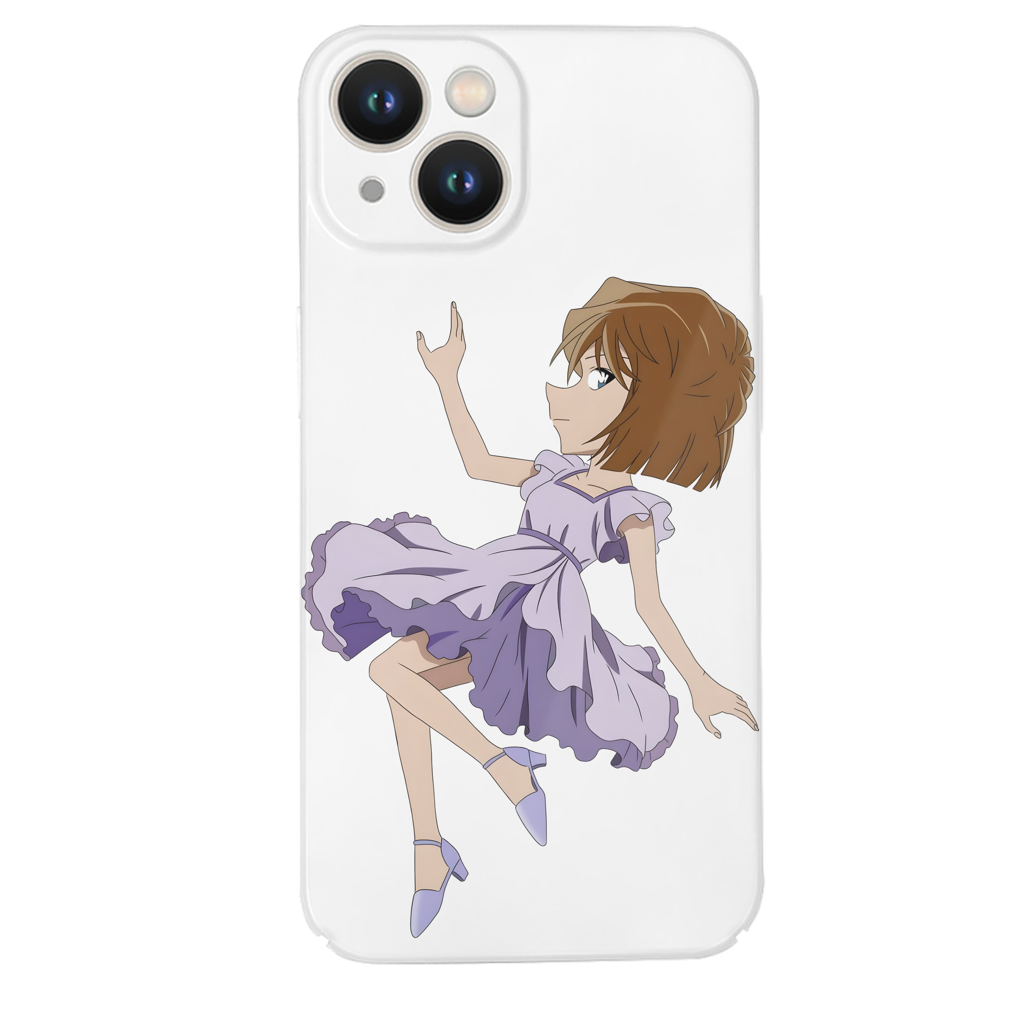 （画像用） 名探偵コナン 灰原 哀 はいばら あい Detective Conan Anita Hailey、Vi Graythorn Haibara Ai 【iPhone 14シリーズ対応】ハードケース